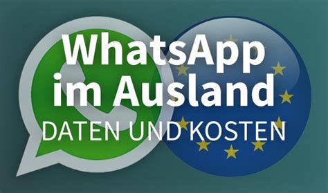 whatsapp in der schweiz|WhatsApp im Ausland verwenden: Kosten